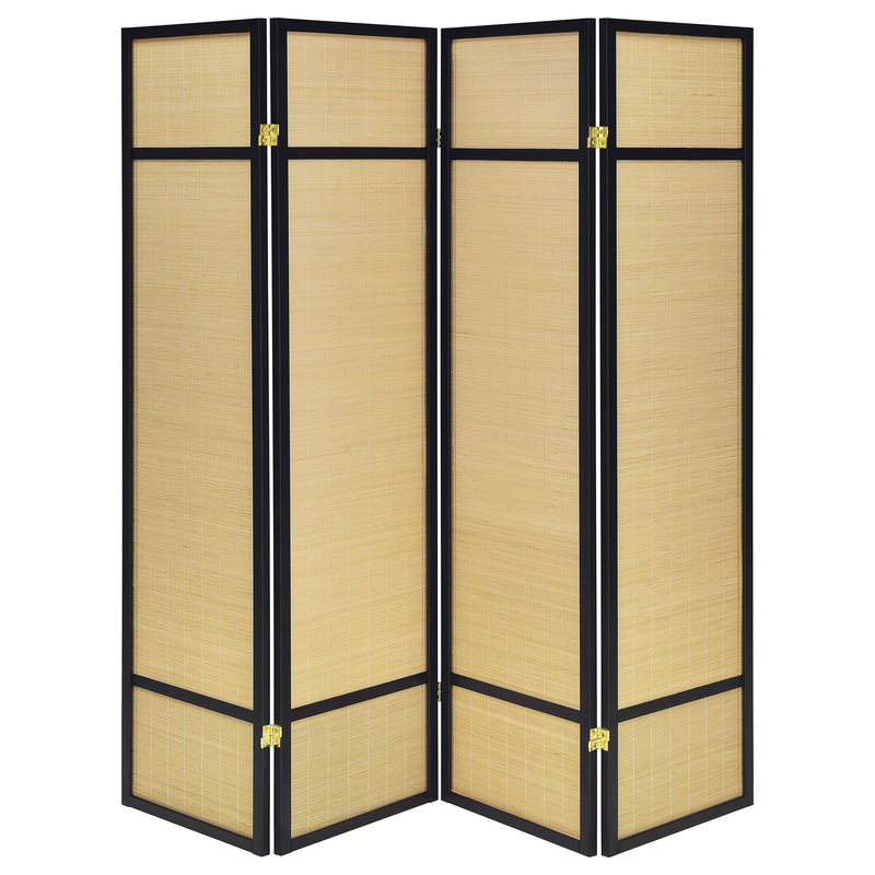 Pearce 4-panel Bamboo Room Divider Folding Screen