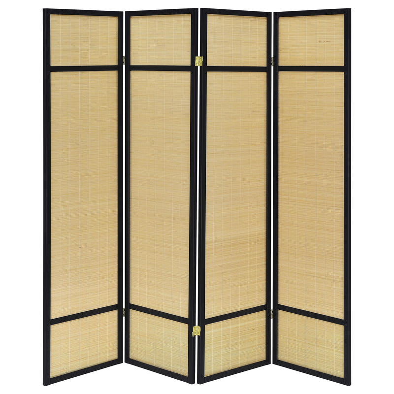Pearce 4-panel Bamboo Room Divider Folding Screen