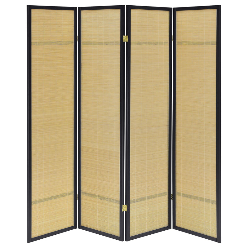 Pearce 4-panel Bamboo Room Divider Folding Screen