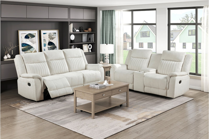 Dean Sofa & Loveseat - Beige
