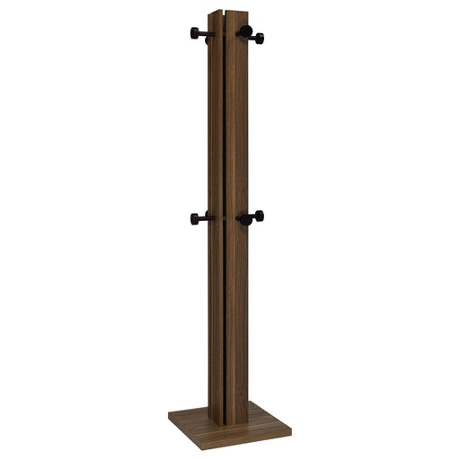Rikkie Engineered Wood Coat Rack Walnut - alternate view