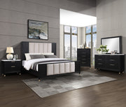Crownmark Kara Bed - Upholstered
