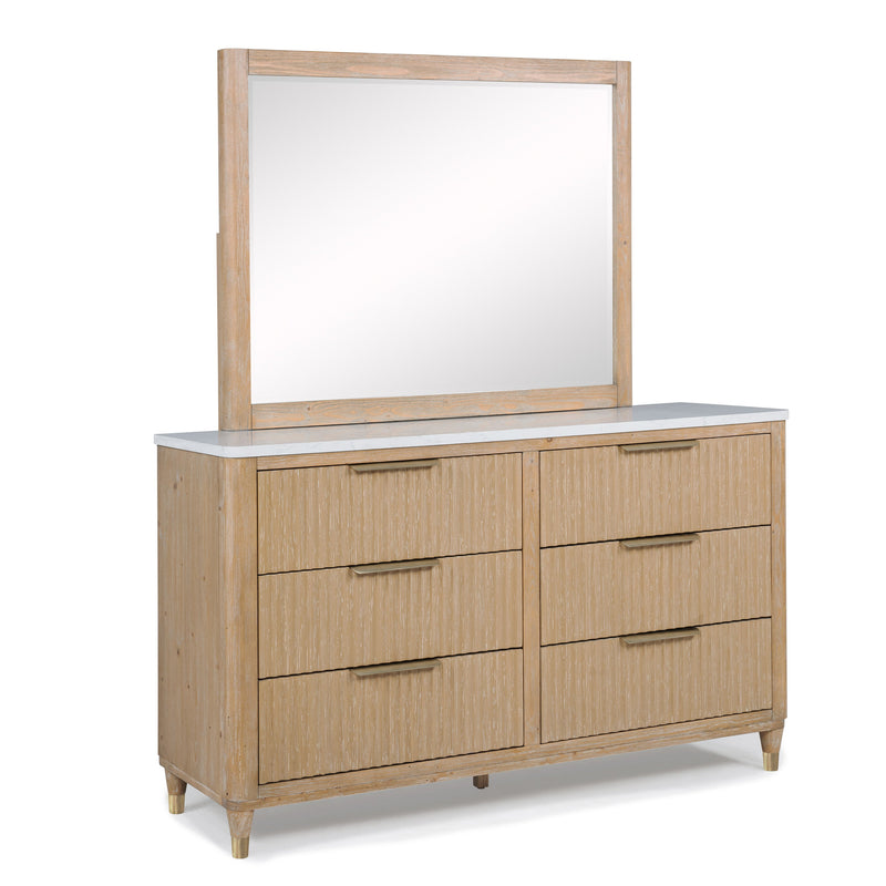 Crownmark Kara Dresser - Cerused Natural
