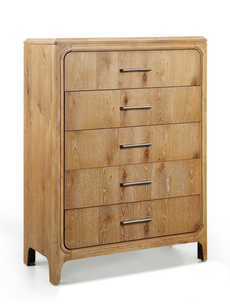 Crownmark Westcott Chest - Cerused Natural