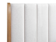 Crownmark Westcott Bed - Cerused Natural