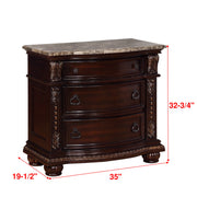 Crownmark Stanley Nightstand
