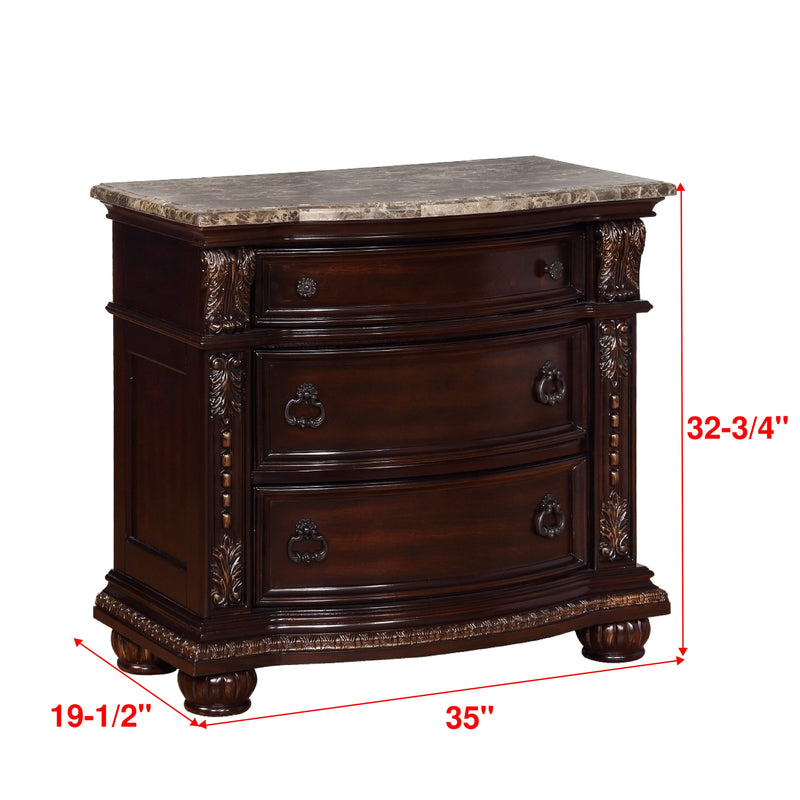 Crownmark Stanley Nightstand