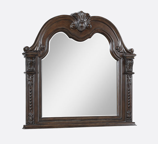 Crownmark Stanley Mirror - Coffee Brown