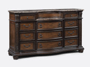 Crownmark Stanley Dresser - Coffee Brown