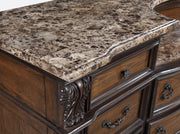 Crownmark Stanley Bedroom Set - Coffee Brown