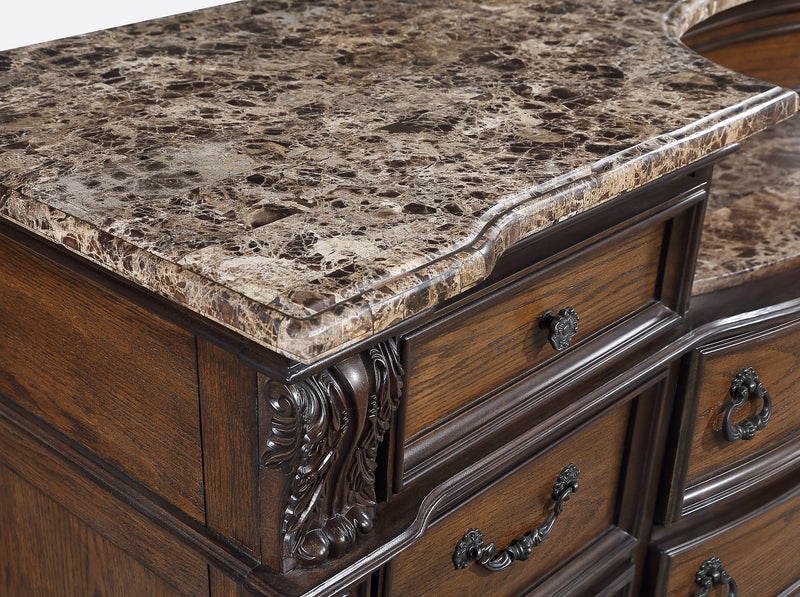 Stanley Bedroom Set - Coffee Brown