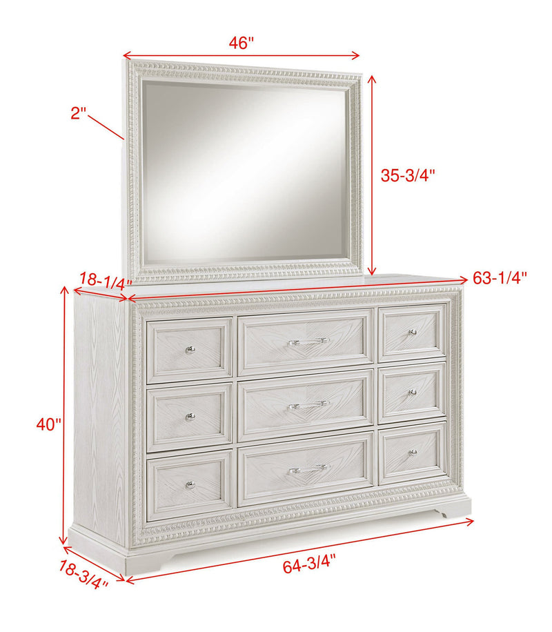 Crownmark Alexandria Dresser