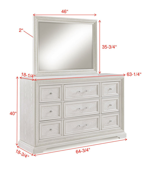 Crownmark Alexandria Mirror