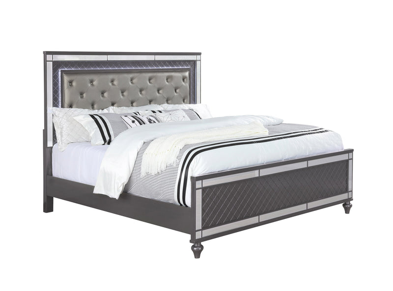 Crownmark Refino Bedroom Set Queen Bed