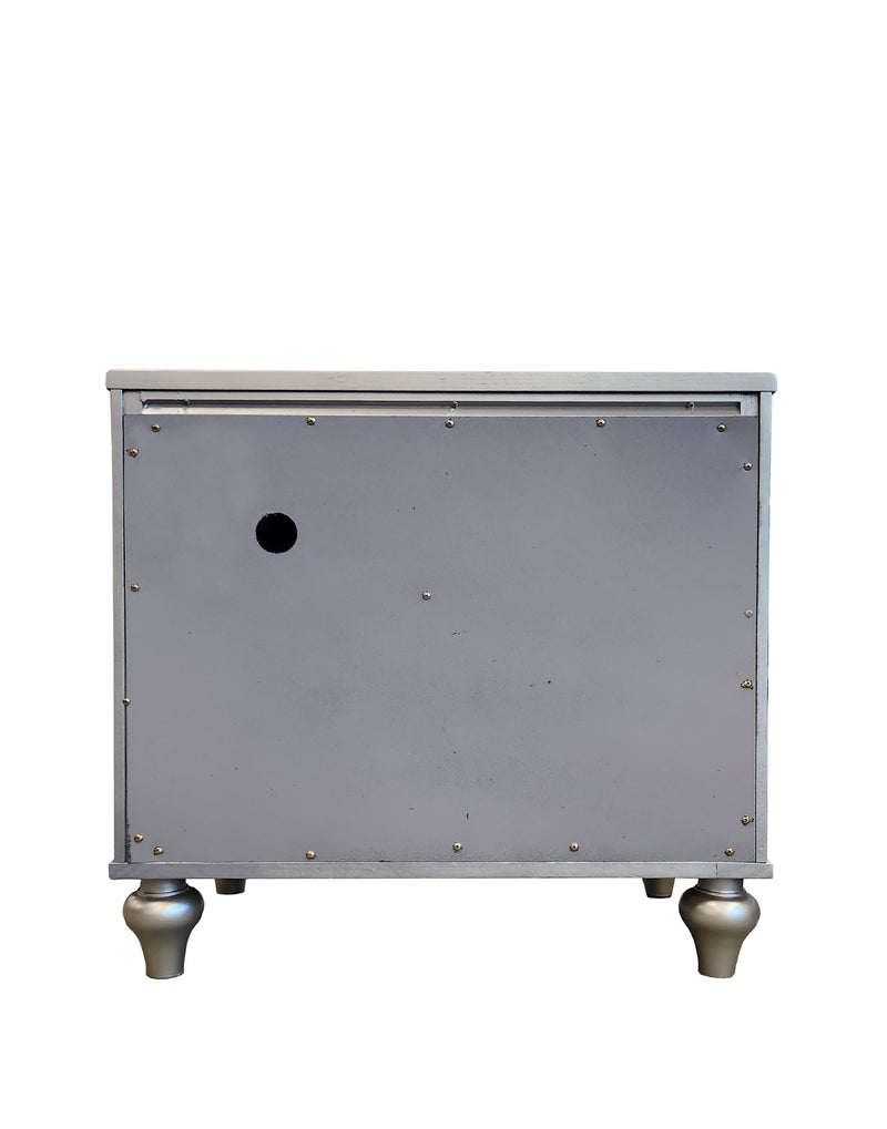 Crownmark Cristian Nightstand - Champagne