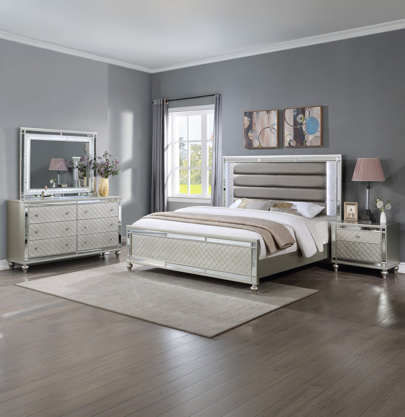 Crownmark Cristian Bedroom Set 4-Piece Bedroom Set
