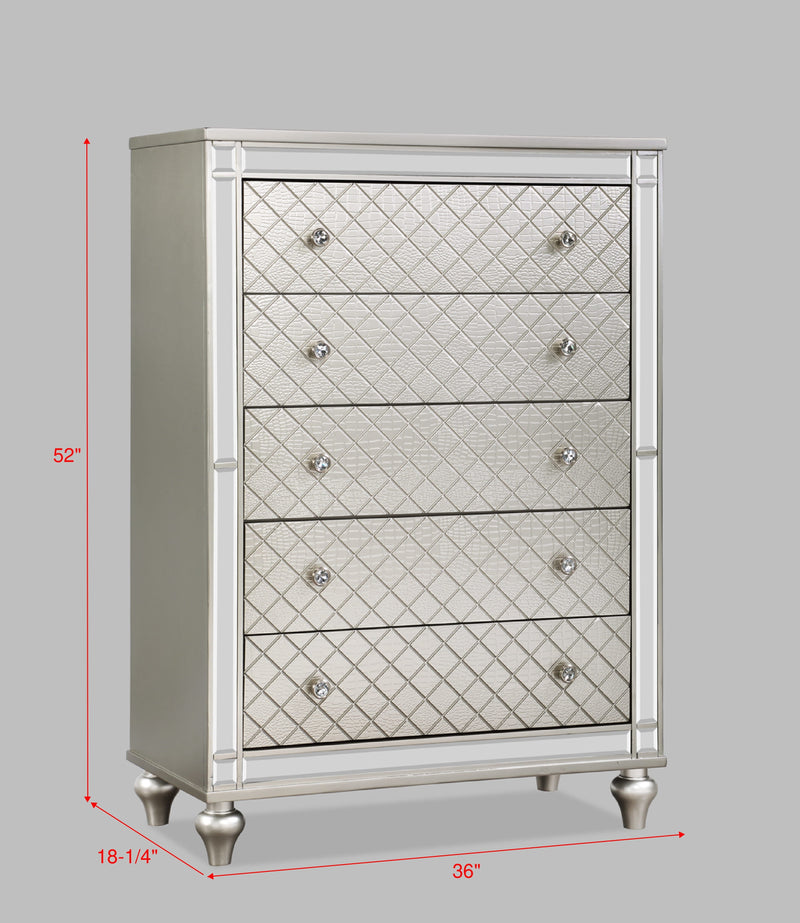 Crownmark Cristian Bedroom Set Chest