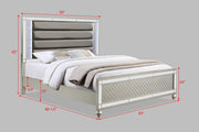 Crownmark Cristian Champagne Bed