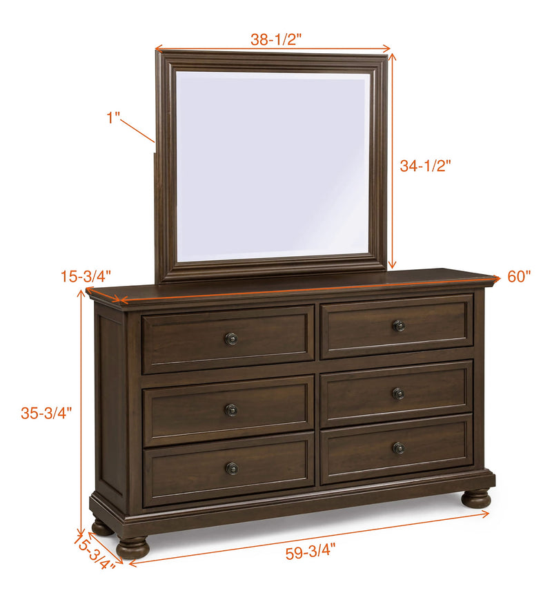 Claribelle Dresser - Brown