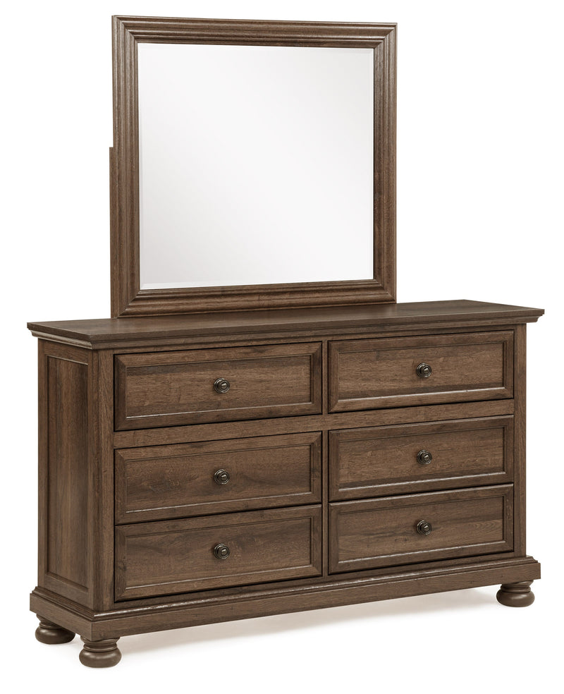 Crownmark Claribelle Mirror - Brown