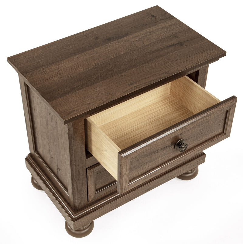 Crownmark Claribelle Bedroom Set - Brown Nightstand