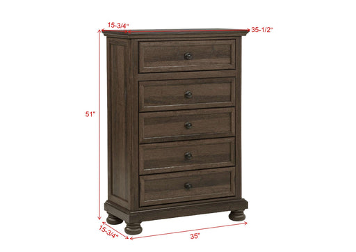 Crownmark Claribelle Chest - Brown