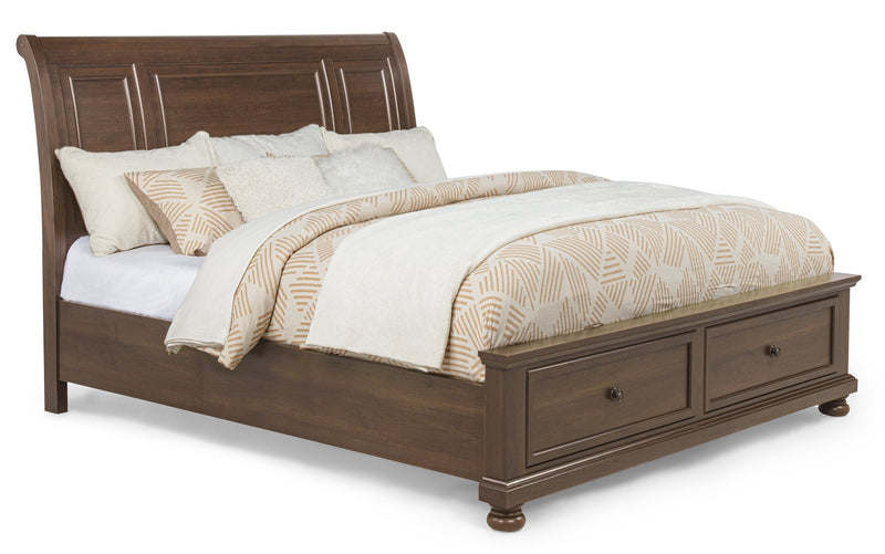 Crownmark Claribelle Bedroom Set - Brown Queen Bed