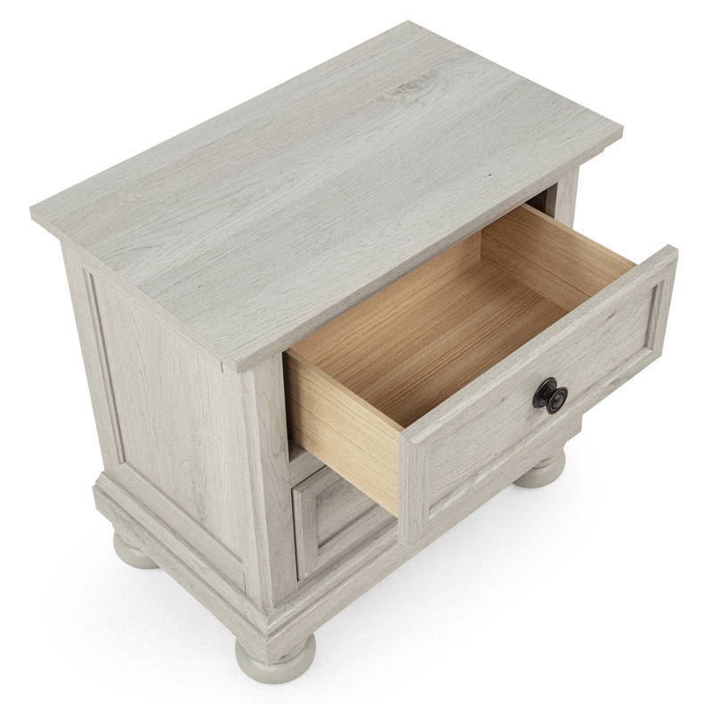 Crownmark Claribelle Nightstand - White