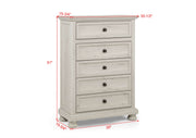 Crownmark Claribelle Chest - White