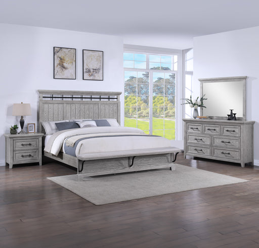 Crownmark Beckett Bedroom Set 4-Piece Bedroom Set