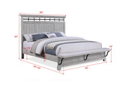 Crownmark Beckett Bedroom Set Queen Bed