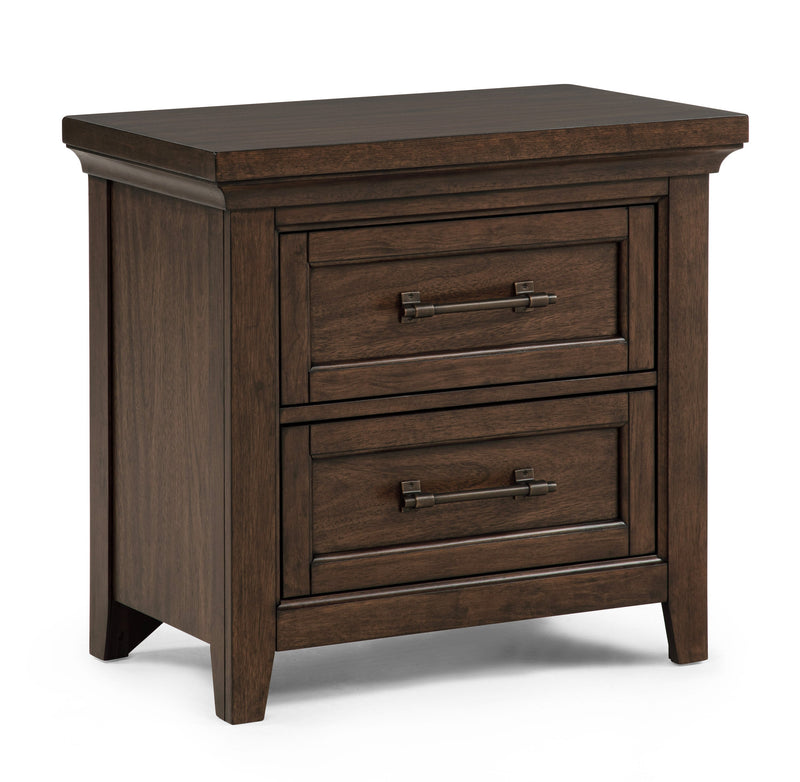 Crownmark Beckett Bedroom Set - Brown Nightstand