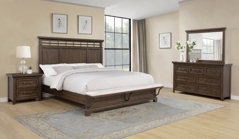 Beckett Bedroom Set - Brown
