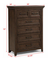 Crownmark Beckett Chest - Brown