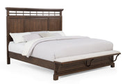 Crownmark Beckett Bedroom Set - Brown King Bed