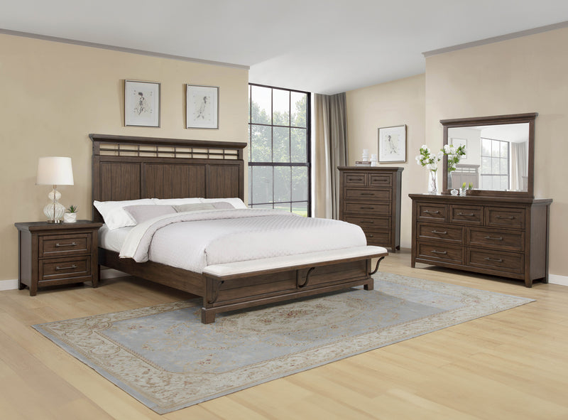 Beckett Bedroom Set - Brown