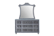 Crownmark Cameo Bedroom Set Dresser and Mirror