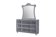 Crownmark Cameo Bedroom Set Dresser and Mirror