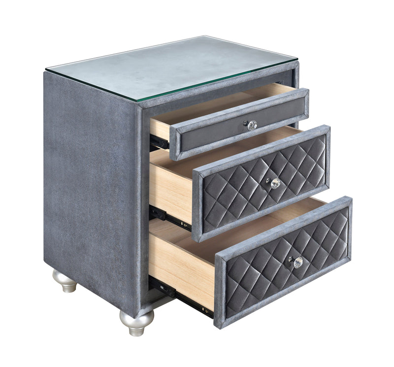Crownmark Cameo Nightstand