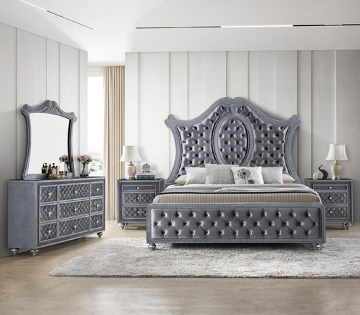 Crownmark Cameo Bedroom Set 4-Piece Bedroom Set