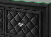 Crownmark Cameo Bed - Black