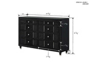 Crownmark Armany Bedroom Set Dresser