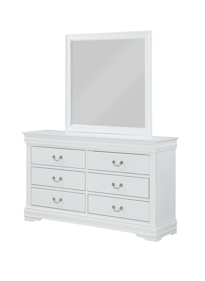 Crownmark Louis Philip Dresser - White