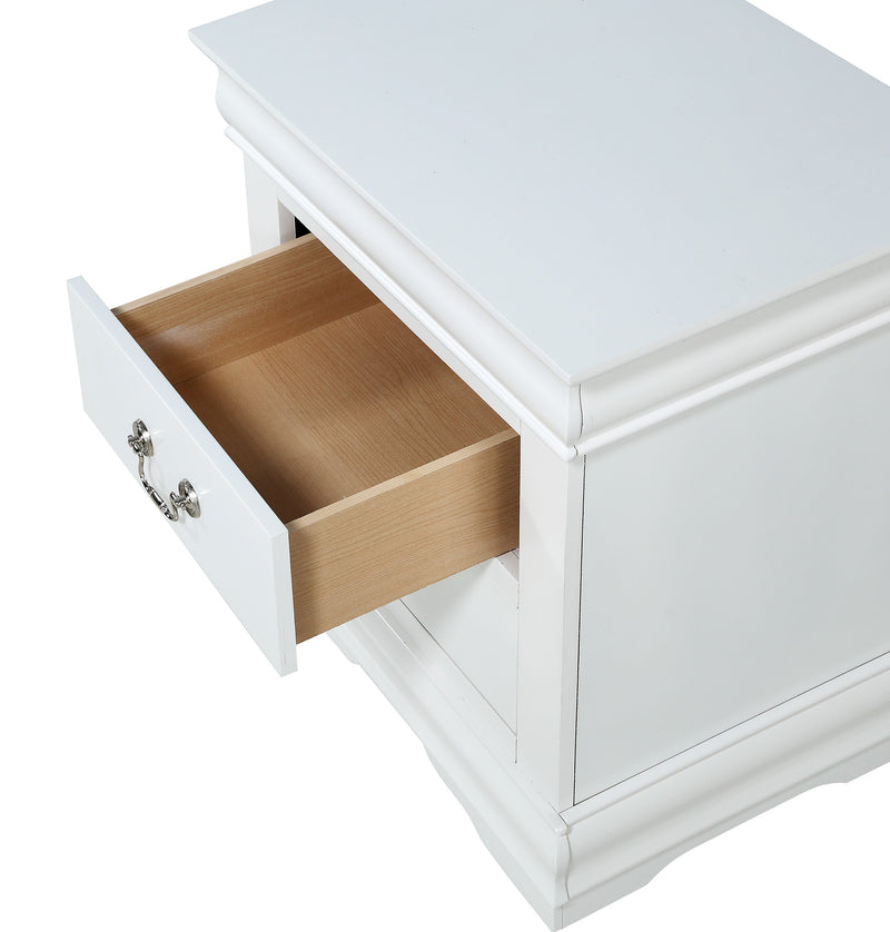 Louis Philip Bedroom Set - White