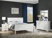 Crownmark Louis Philip Chest - White