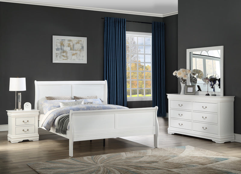 Crownmark Louis Philip Chest - White