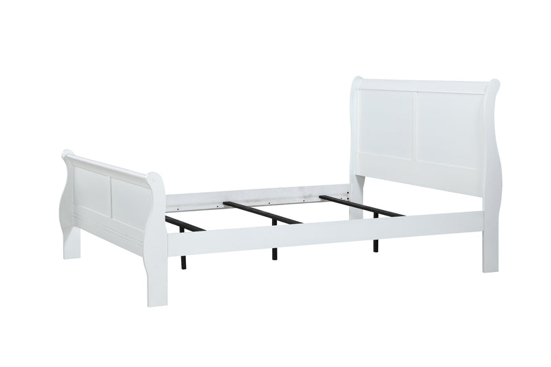 Louis Philip Bedroom Set - White