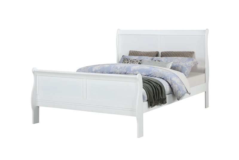 Louis Philip Bedroom Set - White