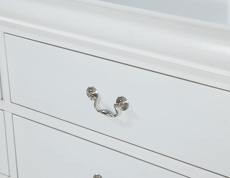 Crownmark Louis Philip Bedroom Set - White