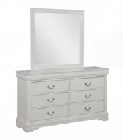 Crownmark Louis Philip Mirror Greige
